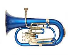 Euphonium 3v Bb with Case Mouthpiece Brass Trumpet Flugel Horn Musical Instrumen