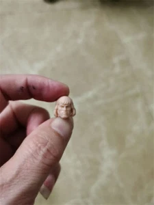 Unpainted 1:18 He-Man Head Sculpt Carved Fit 3.75inch Male Action Figure Doll - Picture 1 of 6