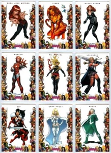 Women of Marvel 2: Complete Framed Set (9) 2011 Rittenhouse - Picture 1 of 1
