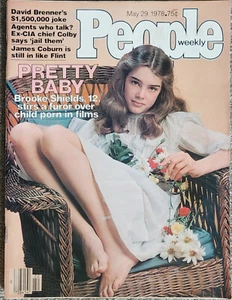 People Weekly May 29 1978 Brooke Shields age 12 on the cover no address label - Picture 1 of 4