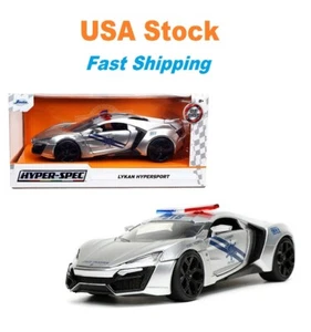 Lykan Hypersport Police "Highway Patrol" Hardtop Jada Diecast Toy Car, 8'' 1:24 - Picture 1 of 9