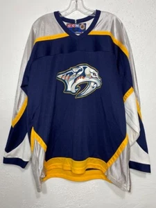 Vintage NHL Nashville Predators CCM Center Eishockey Trikot Erwachsene Large - Bild 1 von 17