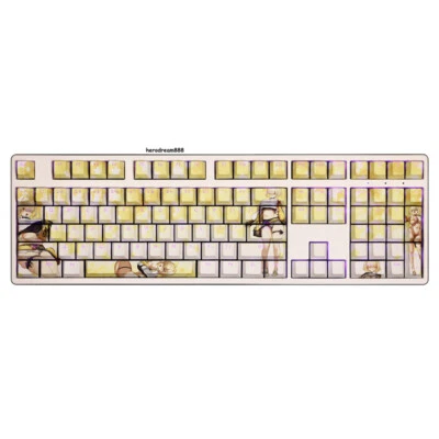 NIKKE The Goddess of Victory Elegg Keycaps PBT 108 Keys for Cherry MX Keyboard - Image 1 of 4