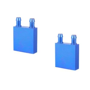  2 PCS Computerversorgung Handy-Schlüsselanhänger Rosa Wasserkühlung Kühler - Bild 1 von 12