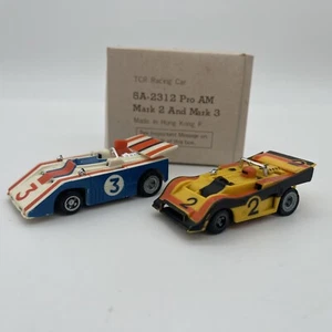 1977 TCR Pro-Am HO Scale Slotless Pro Am Mark 2 & Mark 3 Rennwagen mit Box - Bild 1 von 19