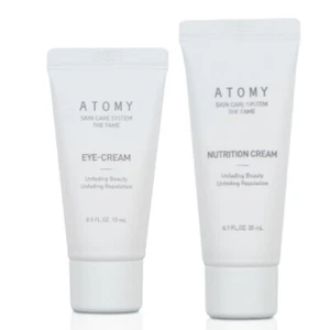 ATOMY Skin Care System The Fame Nutrition Cream 20ml+Eye Cream 15ml Set K-Beauty - Picture 1 of 15