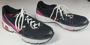 Nike Air Max Run Lite + 386515-061 Black And Pink Women’s Size 11 US, 43 EUR - Picture 1 of 11