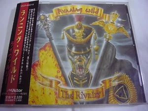 RUNNING WILD-The Rivalry JAPAN 1st.Press w/OBI Scorpions Accept UDO Iron Maiden - Picture 1 of 8