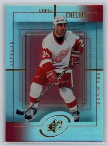 1999 SPx #60 Chris Chelios Detroit Red Wings   HOF