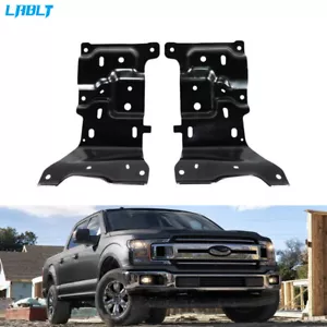LABLT Front Bumper Mounting Plate Driver Passenger Pair For 2018-2020 Ford F150 - Foto 1 di 10