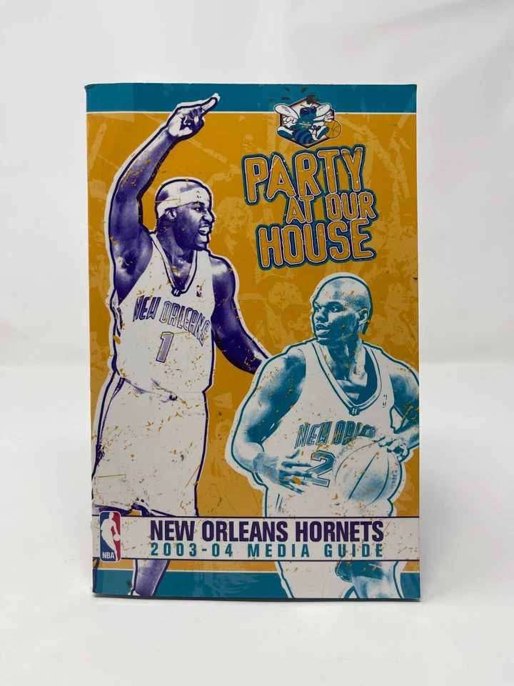 NEW ORLEANS HORNETS 2003-04 MEDIA GUIDE - Image 1 of 1