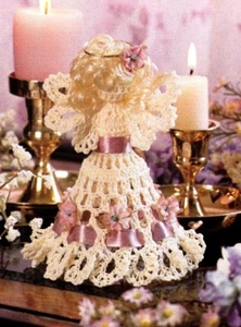 EXQUISITE Little Lacy Angel/Decor/Crochet Pattern INSTRUCTIONS ONLY - Picture 1 of 1