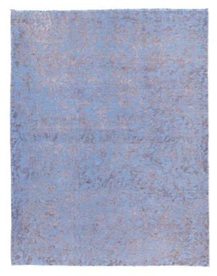 Alfombra oriental vintage anudada a mano alfombra tradicional de lana de 4'2" x 5'6" Foto 1 de 4