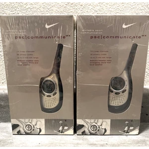 Nike Portable Sport Communication 14 2 Way Channels Radios Psc Communicate New - Imagen 1 de 11