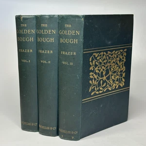 1900 Macmillan "Der goldene Zweig: Eine Studie in Magie und Religion" J. G. Frazer - Bild 1 von 21