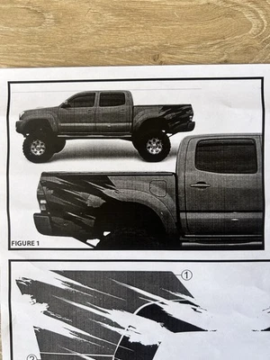 Calcomanía lateral Toyota Tacoma Foto 1 de 4