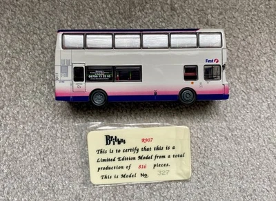 Britbus R907 Alexander Bodied R Type 2 Door Double Deck First Leeds Bus Model - Image 1 of 4