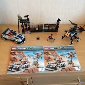 Lego Agents: Mission 5 - Turbocar Chase (8634) 100% Complete with Instructions - Picture 1 of 11