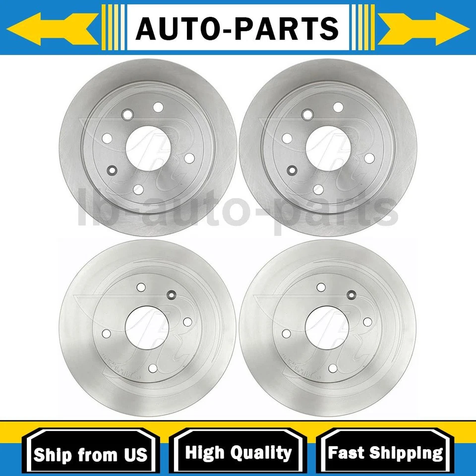 Rotor de freno de disco delantero trasero para Chevrolet Optra 2004-2007 2,0 L 4 piezas Foto 1 de 4