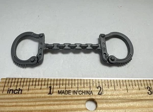 GI JOE 12”- Handcuffs Silver  1/6 Scale.  Dragon 21st Century Power Team CL - Picture 1 of 10