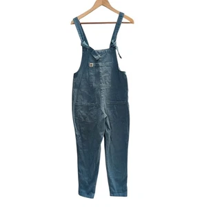 Lucy and Yak Dungarees Original Overalls Womens Tapered Leg Blue Cotton XS U - Picture 1 of 5