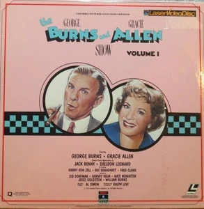 THE BURNS AND ALLEN SHOW VOL 1 LASERDISC - Picture 1 of 1
