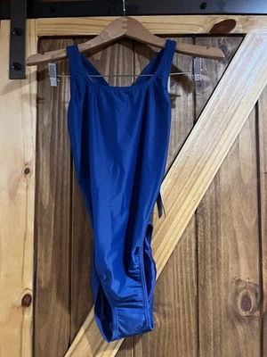 Speedo Pro LT Team Navy Blue Adult One Piece Swimsuit Women's Size 8/34 NWT - Image 1 of 4