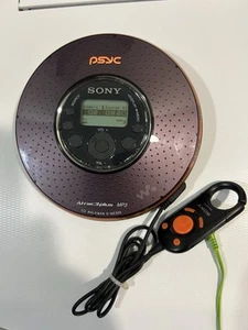Sony PSYC MP3/ATRAC Portable CD Player - Walkman- Purple (D-NE320/BC1) W/ Remote - Picture 1 of 11