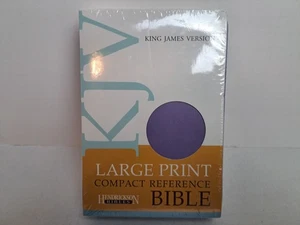 Hendrickson Bibles - KJV Large Print Compact Reference Bible (Lavender Cover) - Picture 1 of 5