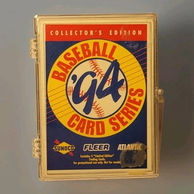 1994 FLEER MLB BASEBALL SUNOCO ATLANTIC COLLECTOR'S EDITION IN CLEAR BOX - Image 1 of 3
