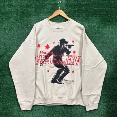 Suéter Morgan Wallen I'm the Problem Country de gran tamaño cuello redondo talla grande Foto 1 de 4