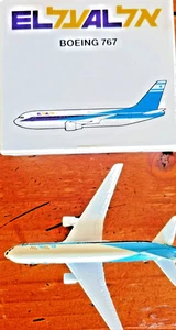 EL AL Israeli Airline. Boeing B767-200.Schabak 1:600 # 907/22 . Model Aircraft. - Picture 1 of 1