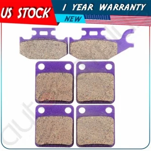 F+R Brake Pads for Kodiak Yamaha YFM 400 450 4x4 2000-2006 2001 2002 2003 2004 - Picture 1 of 5