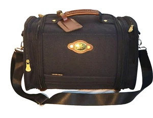 Ricardo Beverly Hills Santa Cruz Train Case Travel Bag Carry-On Luggage Black - Picture 1 of 13