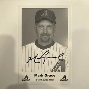 Mark Grace 4x6 Photo Signed Auto Arizona Diamondbacks Chicago Cubs 1st Baseman - Picture 1 of 2