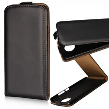Motorola Moto G5S PLUS Flip Handy Tasche Echt Leder Etui Magnet Schutzhülle Bag
