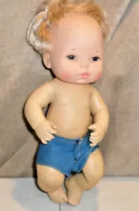 All in the Family Baby Joey Puppe ~ Mattel ~ 1975 ~ 14 Zoll ~ weicher Gummi ~ - Bild 1 von 4