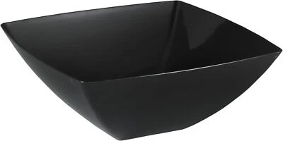 Cuenco de presentación Maryland negro 20 oz plástico elegante para entretenimiento Foto 1 de 3