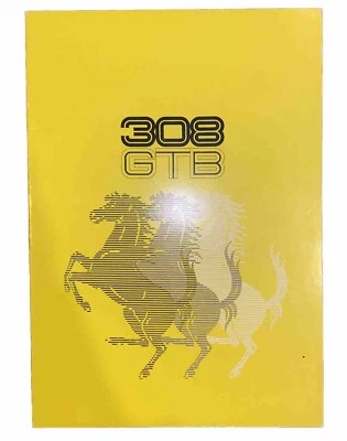Original Factory 1976 Ferrari 308 GTB Sales Brochure - 120/76 - Image 1 of 4
