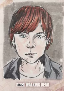 The Walking Dead Evolution, Sketch Card 1/1 - Picture 1 of 2