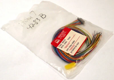 MALCO 095-9086-2584 MINI D-SUB CONNECTOR 25 POS CABLE MIL SPEC AIRCRAFT NEW! - Image 1 of 4
