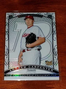 Andrew Carpenter 2009 Bowman Sterling Refractor RC #BS-AC numbered 69/199 - Picture 1 of 2