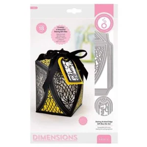 Tonic Studios Dimensions Stanzschablone 18tlg. - Dainty Arched Edge Box - Bild 1 von 7
