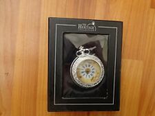 ATLAS EDITIONS THE HERITAGE COLLECTION - VIENA SILVER PLATED POCKET WATCH