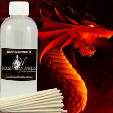 Dragons Blood Scented Diffuser Fragrance Oil Air Freshener Refill FREE Reeds