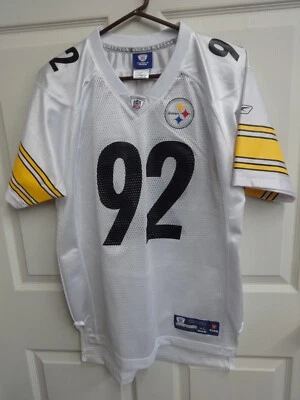 Camiseta deportiva vintage NFL Pittsburgh Steelers James Harrison # 92 juvenil XL 18/20 Foto 1 de 4