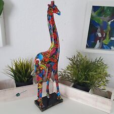 Street Art Giraffen Figur Graffiti style 47 cm