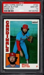 PSA 10 - 1984 Topps Nestle #730 Bruce Sutter St. Louis Cardinals HOF - Bild 1 von 2