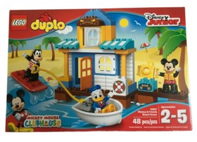 Lego Duplo Mickey Mouse Clubhouse Mickey & Friends Beach House Set New  10827