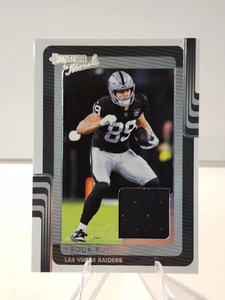 2025 Panini Donruss Threads Brock Bowers #DTH-BBS Raiders Patch Relic - Picture 1 of 2